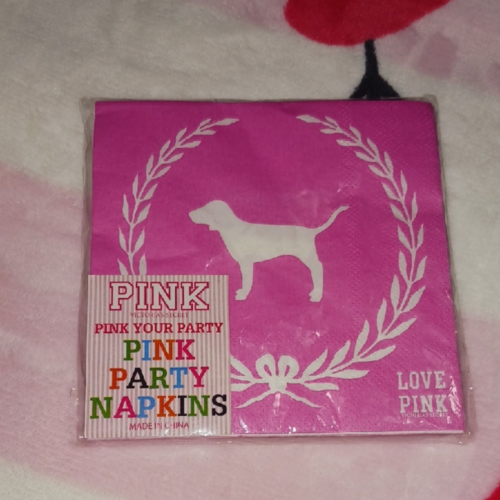 Pink Party Napkins by PINK Victoria's Secret